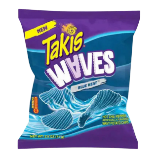 Takis Waves Blue Heat