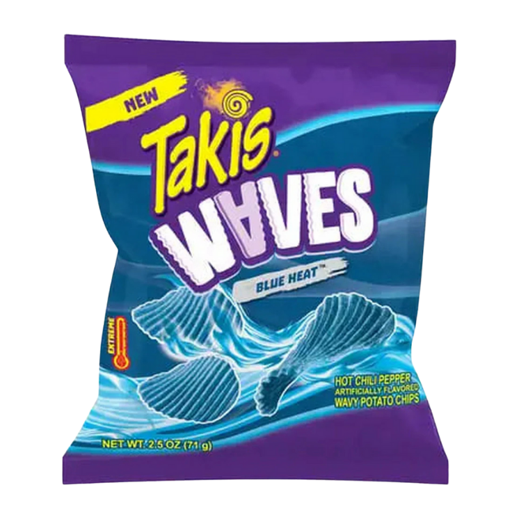Takis Waves Blue Heat