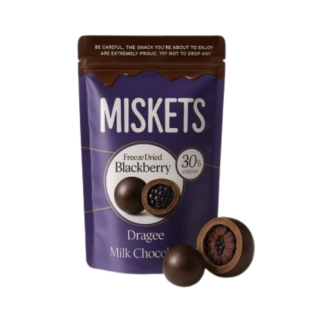 Mûres enrobées de chocolat Miskets