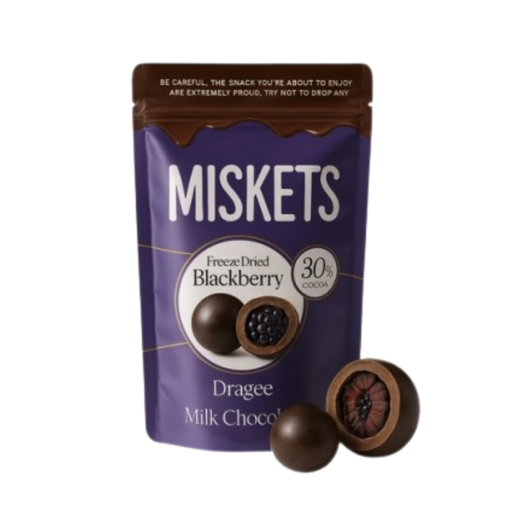 Mûres enrobées de chocolat Miskets